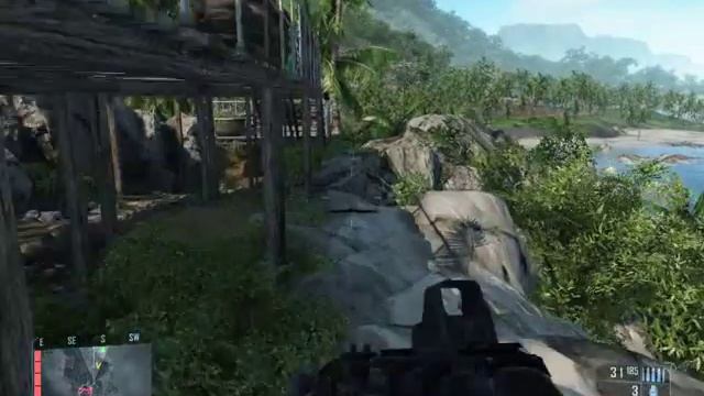 Crysis High 1024x768 eVGA 8600GT 256MB смотреть онлайн