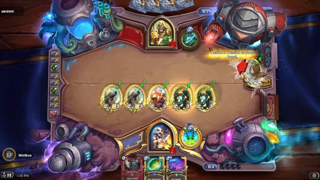 Turn 4 Exodia! | Hearthstone Tavern Brawl The Great Amalgamation смотреть онлайн