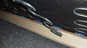 Ремонт дивана, замена крепление пружин и усиление