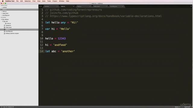 TypeScript Tutorial for Beginners смотреть онлайн
