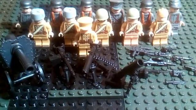 Лего военный блокпост , самоделка . смотреть онлайн