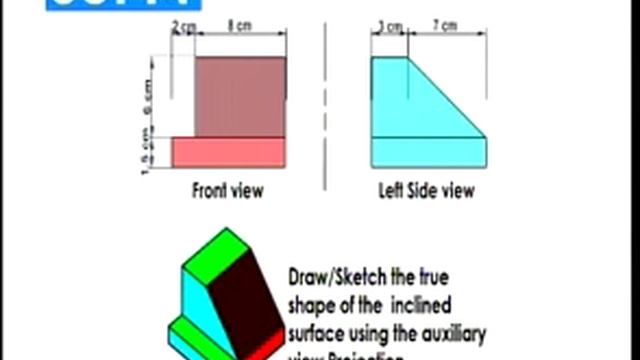 Ethiopia | GD 12- Technical Drawing -Unit 2-Lesson 7| Construction of Auxiliary Views смотреть онлайн