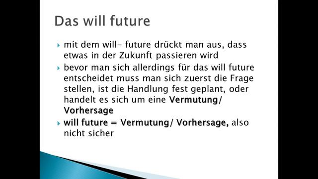 Das will future | Englisch смотреть онлайн