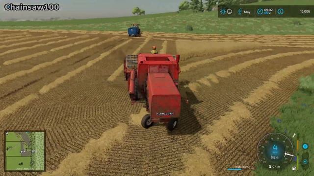 WE BUY A SET OF DISCS - Survival Challenge FS22 Calm Lands Ep 36 смотреть онлайн