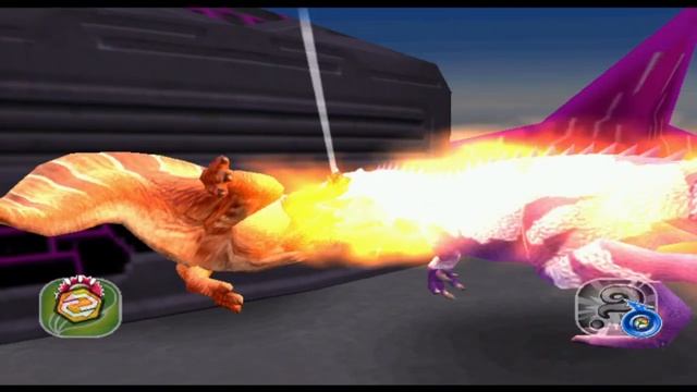 Dinosaur king Arcade Game - Battle Spectre (Augustinia X Charonosaurus) смотреть онлайн