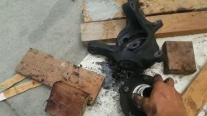 Замена ступицы и подшипника ступицы Тойота хайлендер гибрид