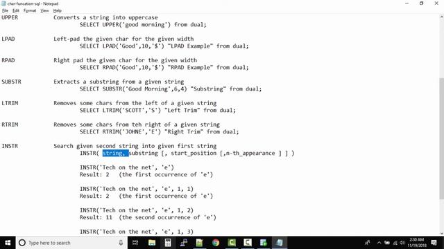 Character Functions in SQL | Oracle SQL fundamentals смотреть онлайн