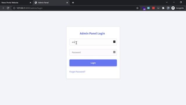 Laravel 9 - Complete Project - News Portal Website смотреть онлайн