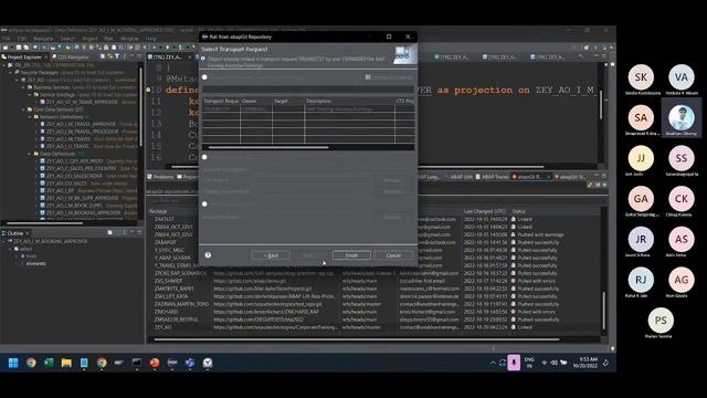 How to export ABAP package from BTP and Import to S/4HANA system using ABAP Git || ABAP git Eclipse смотреть онлайн