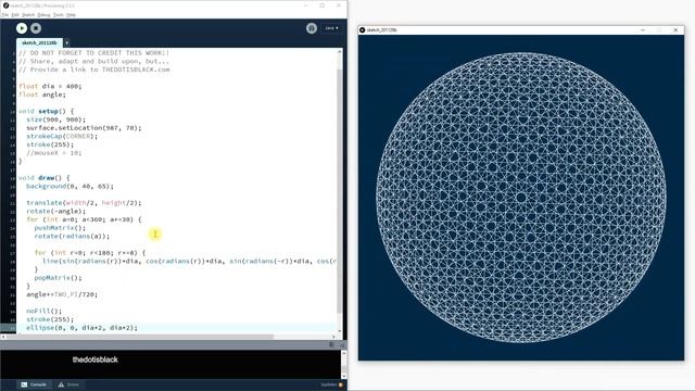 Ep.16 Processing tutorial | Line of Symmetry | Circle Pattern | Sacred Geometry (Creative Code Art) смотреть онлайн