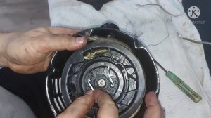 Ремонт ручного стартера. 3 минуты.