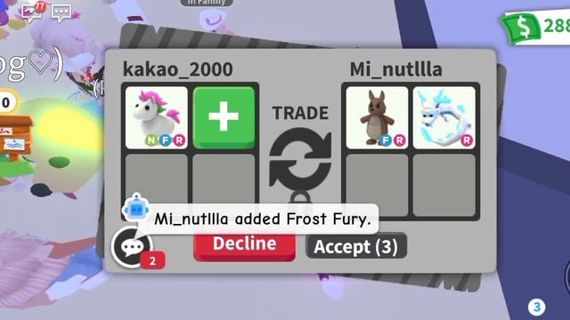 ТРЕЙДЫ НА НФР ЕДИНОРОГА в адопт ми/adopt me,roblox смотреть онлайн