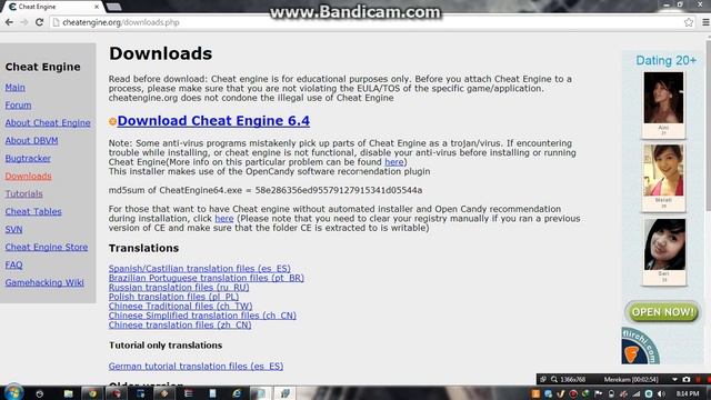 cara download cheat engine 6,4 2014 смотреть онлайн