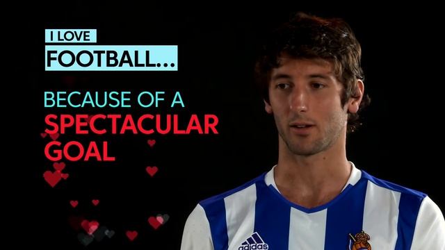 I love football because... Esteban Granero, Real Sociedad player смотреть онлайн