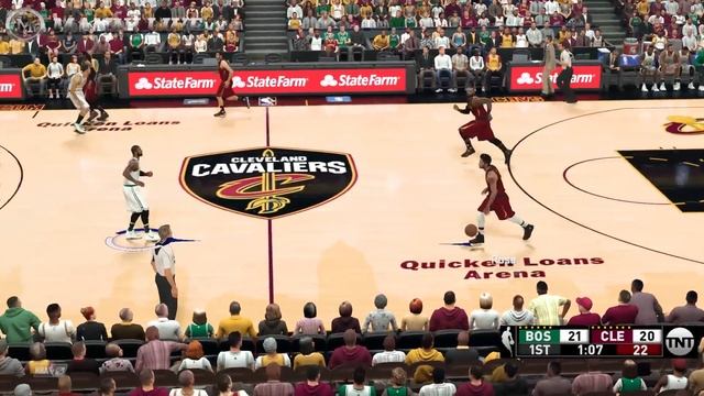 NBA 2K18 Rosters│ Cavaliers vs Celtics│KYRIE RETURN! Crazy ending! смотреть онлайн