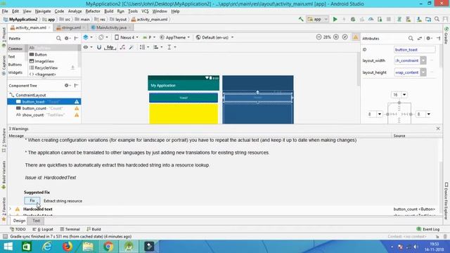 4-Android Extracting String Resources part 4 смотреть онлайн