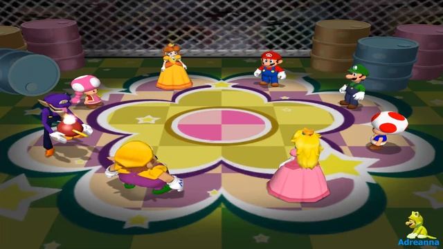 Mario Party 7 - 8 Player Ice Battle # 11 - Mario Wario Luigi Waluigi All Mini Games (Master CPU) смотреть онлайн