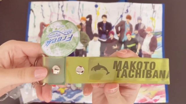 【Free!】10周年イベントグッズ届いたよ?♂️ смотреть онлайн