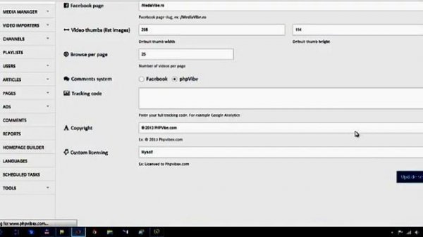PHPVibe: Video script installation & first steps with PHPVibe  (Updated, see new version)