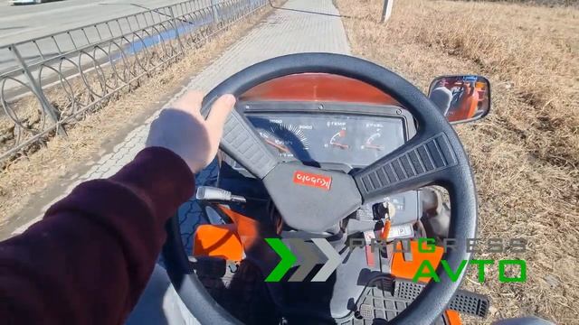 KUBOTA GT5 мощность 22 л.с. колея 95 см японские и китайские минитрактора прогрессавто клиренс 35 с смотреть онлайн