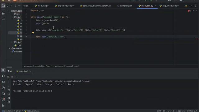 How to read/write json file in python | #python #pythonforbegginer #pythontricks смотреть онлайн