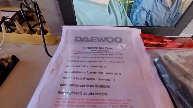 VIDEOREGISTRATORE VHS DAEWOO ST767 смотреть онлайн