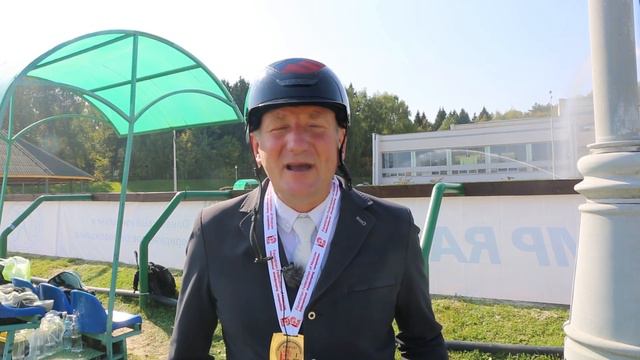 Владимир Белецкий - победитель международного турнира CSI3* 140 см в ГБОУ СШ Битца смотреть онлайн