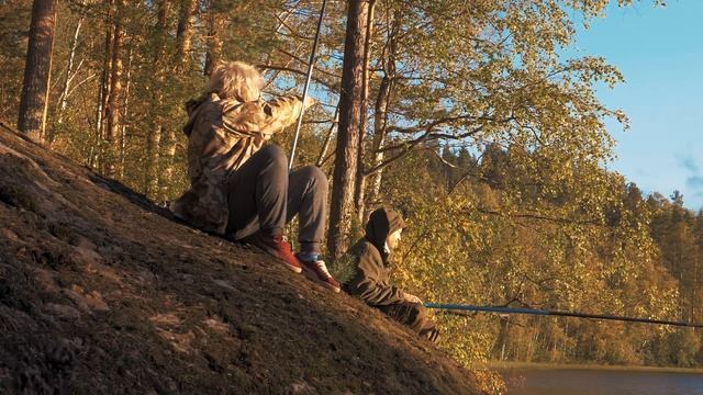 РЫБАЛКА — СТАРЫЙ И ДАНЯ КРАСТЕР ЛОВЯТ ХИЩНИКА НА ОЗЕРЕ ОХТАНЪЯРВИ смотреть онлайн