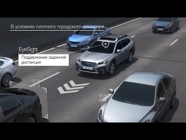 Система адаптивного рулевого управления при следовании за идущим впереди автомобилем Система удержа смотреть онлайн