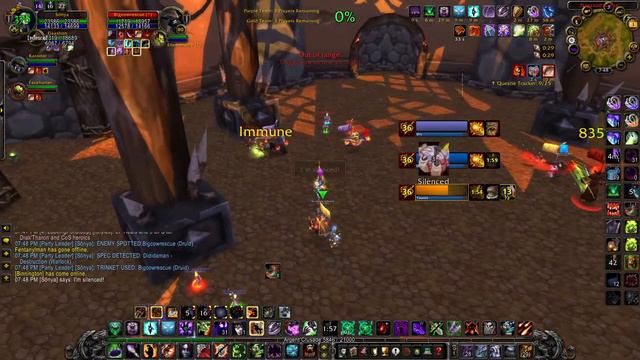 WotLK 3v3 rated Arena Affliction Warlock PoV смотреть онлайн