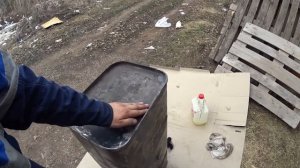 Холодная сварка и ремонт гнилого бака