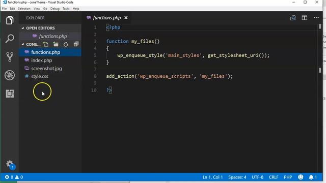 Custom Theme Site (header & footer) Lab part 02 смотреть онлайн