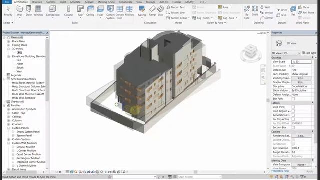 Getting Started with Handaz CAD2BIM - 05 View, Download IFC & C2B, Open in REVIT using the plugin смотреть онлайн