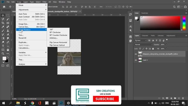 Image Menu | Photoshop Tutorial Tamil смотреть онлайн