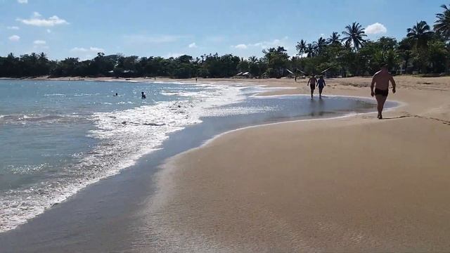 Доминикана.Пуэрто Плата.Обзор пляжа Playa Dorada .Bluebay Villas Hotel. смотреть онлайн