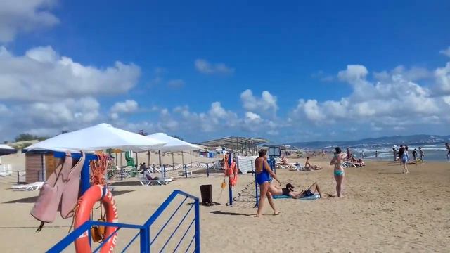 Анапа, Джемете пляж, июль 2018. смотреть онлайн