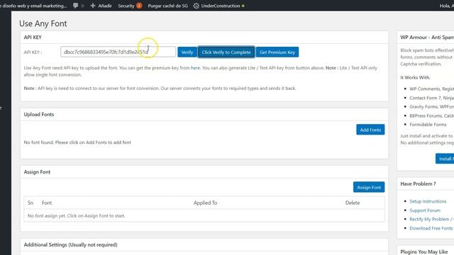 Cómo instalar tipografías en WordPress con Use Any Font смотреть онлайн