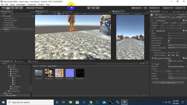 Endless Runner Game Course Unity 3d In Urdu/Hindi | #4 Adding Player To The Game With Animations смотреть онлайн