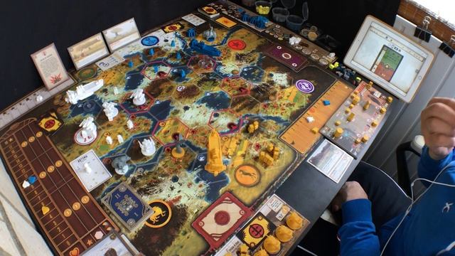 Играю в Серп с двумя Автома Соло режим в настольной игре против ИИ смотреть онлайн