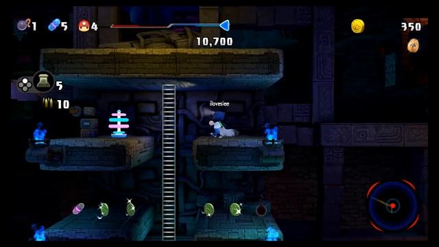 Spelunker Party Stage 3-7 Dangerous Farewell All Breakable walls
