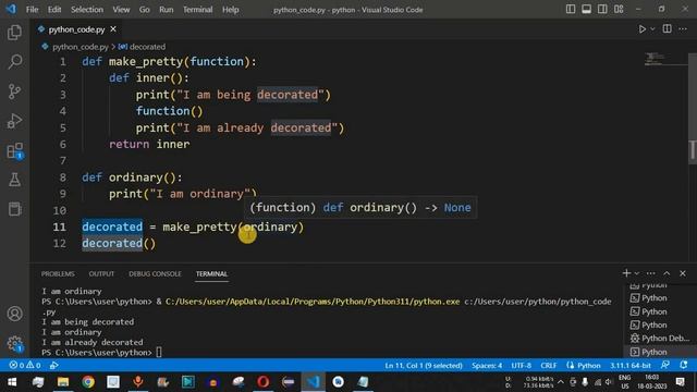Python Tutorial #53 - Decorators in Python Programming for Beginners смотреть онлайн