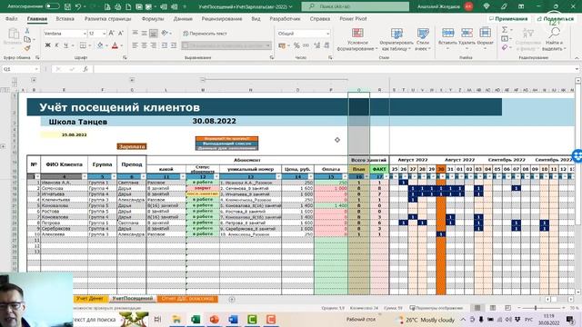 Где и как вести УЧЁТ КЛИЕНТОВ, Учёт Посещений? Учет труда и заработной платы смотреть онлайн