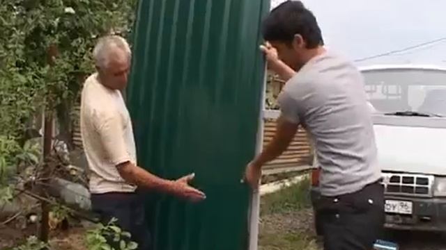 Забор из Профнастила луганск смотреть онлайн