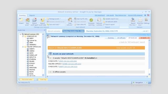 Network Inventory Advisor - Computer Inventory, Hardware Inventory, Pc Inventory & Audit Software!