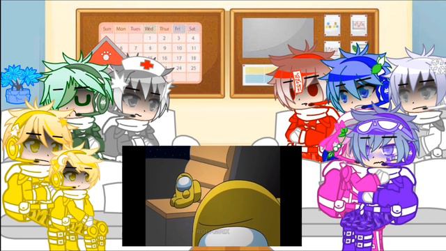 ☪️{The Characters In Rodamrix React To Escape}✡️ || Rodamrix Animation ||  #videoreaccion #amongus