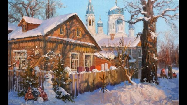 ДЕРЕВЕНСКИЕ ПЕЙЗАЖИ ВЛАДИМИРА ЖДАНОВА. смотреть онлайн