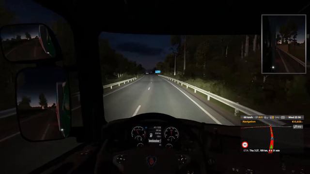 Euro Truck Simulator 2 + ProMods: Riga-Helsinki #6 (My First Own Truck Scania R 2009) смотреть онлайн