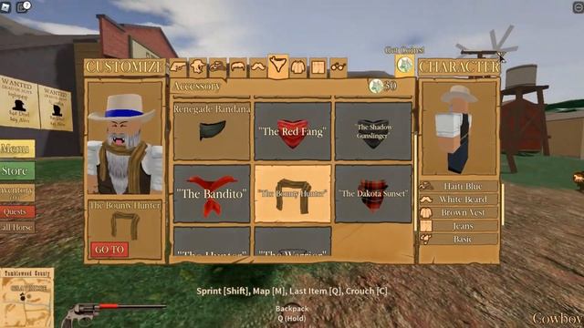 How to Customize Your Character - Westbound (Roblox) смотреть онлайн