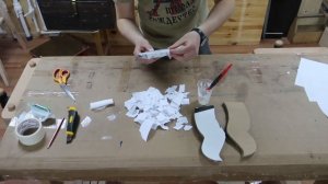 Мастер-класс «Изготовление летящего лебедя»