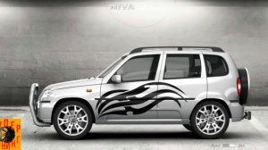 Тюнингованный Chevrolet Niva пакет Niagara